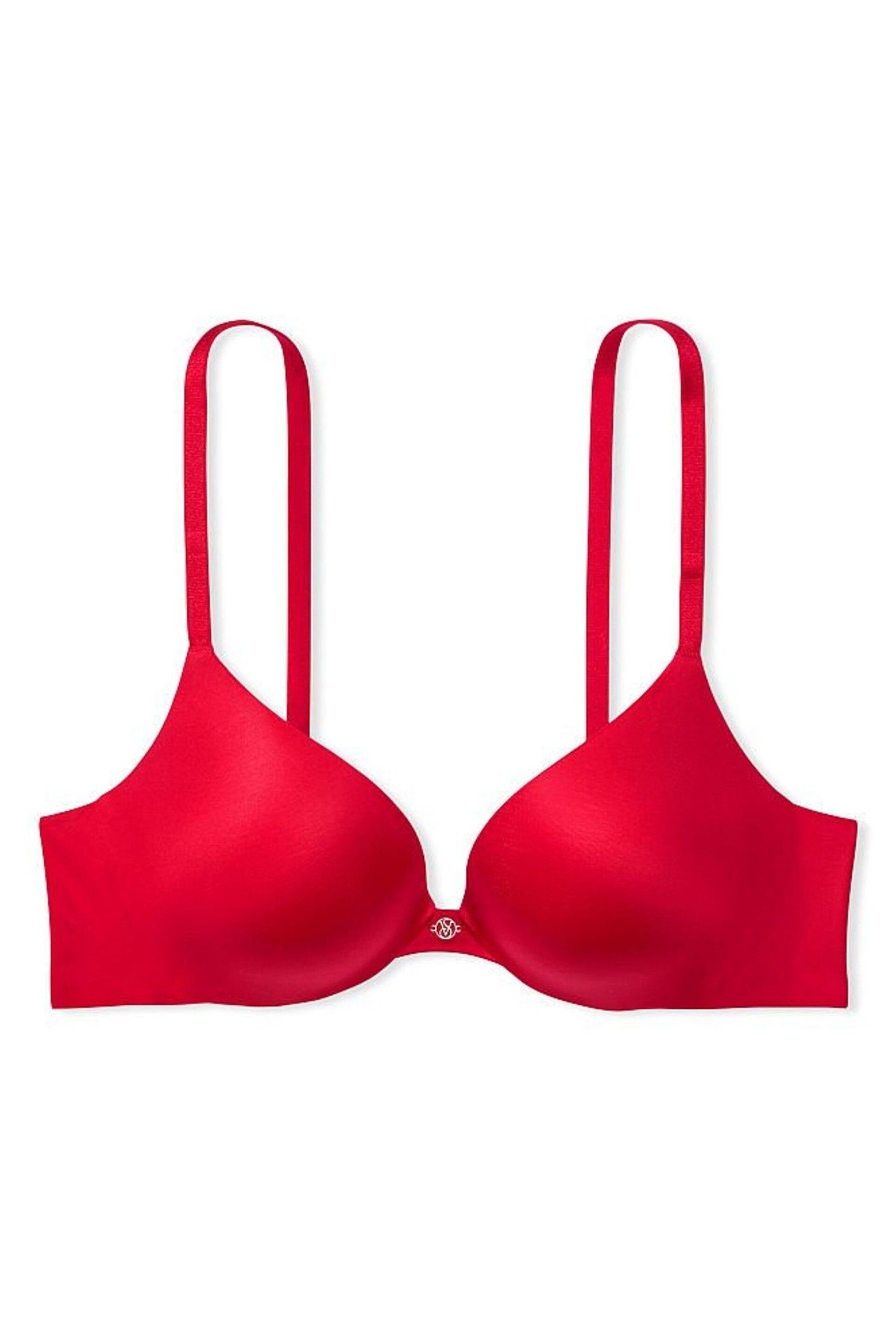 Victoria's Secret Lipstick Red Push Up Bra - Image 4 of 4