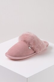 Just Sheepskin Baby Pink Ladies Duchess Sheepskin Slippers - Image 2 of 5