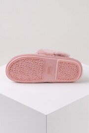 Just Sheepskin Baby Pink Ladies Duchess Sheepskin Slippers - Image 5 of 5