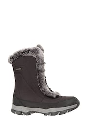 Mountain Warehouse Black Ohio Womens Thermal Fleece Lined Snow Boot - Image 2 of 6