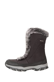 Mountain Warehouse Black Ohio Womens Thermal Fleece Lined Snow Boot - Image 5 of 6