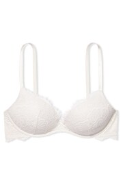 Victoria's Secret Coconut White Lace Non Wired Lightly Lined Bra - Image 3 of 3