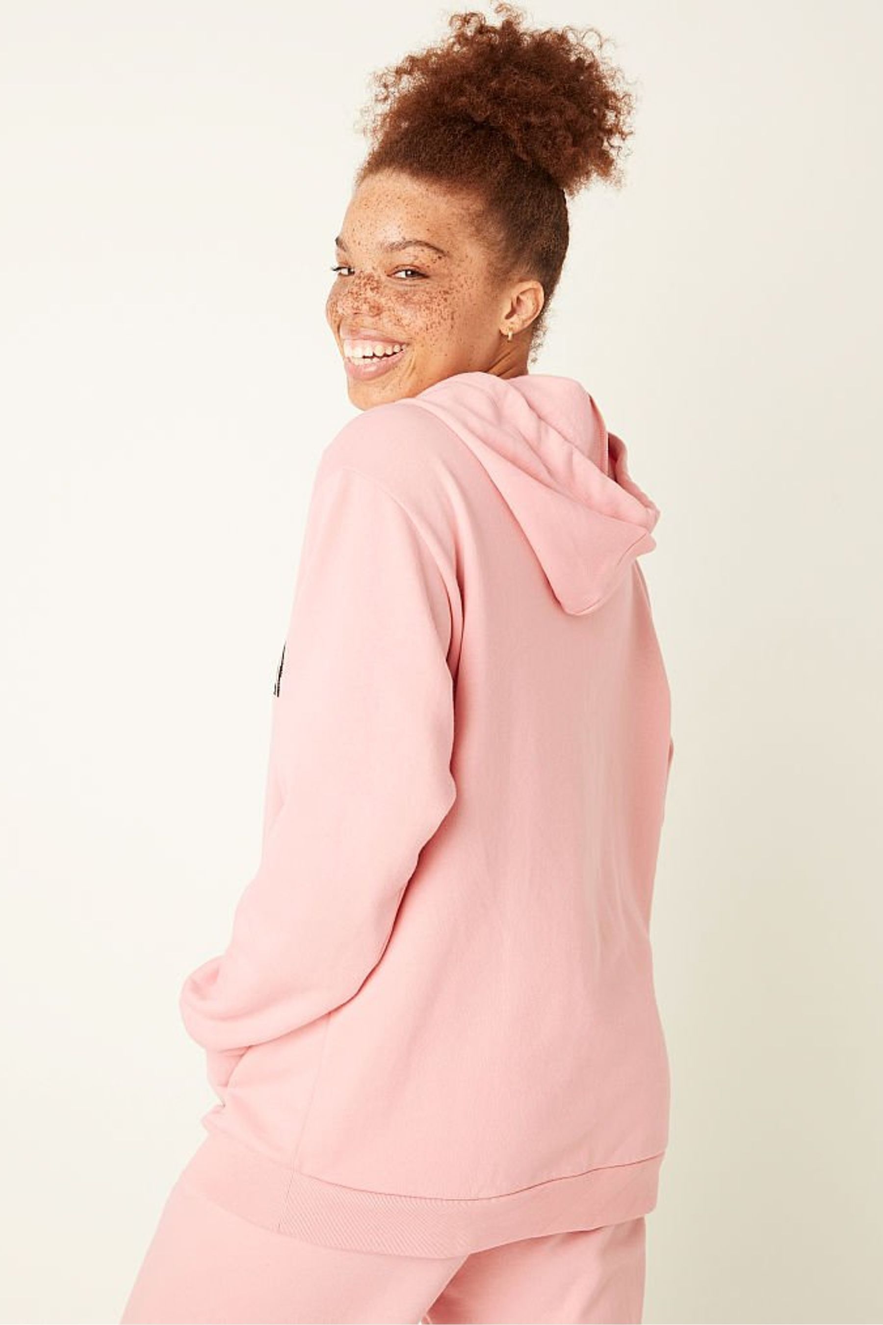 Pink everyday lounge campus pullover sale