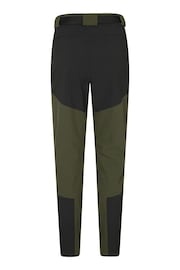 Mountain Warehouse Green Forest Mens Water-Resistant Trekking Trousers - Image 4 of 6