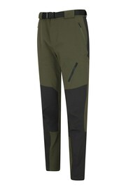 Mountain Warehouse Green Forest Mens Water-Resistant Trekking Trousers - Image 5 of 6