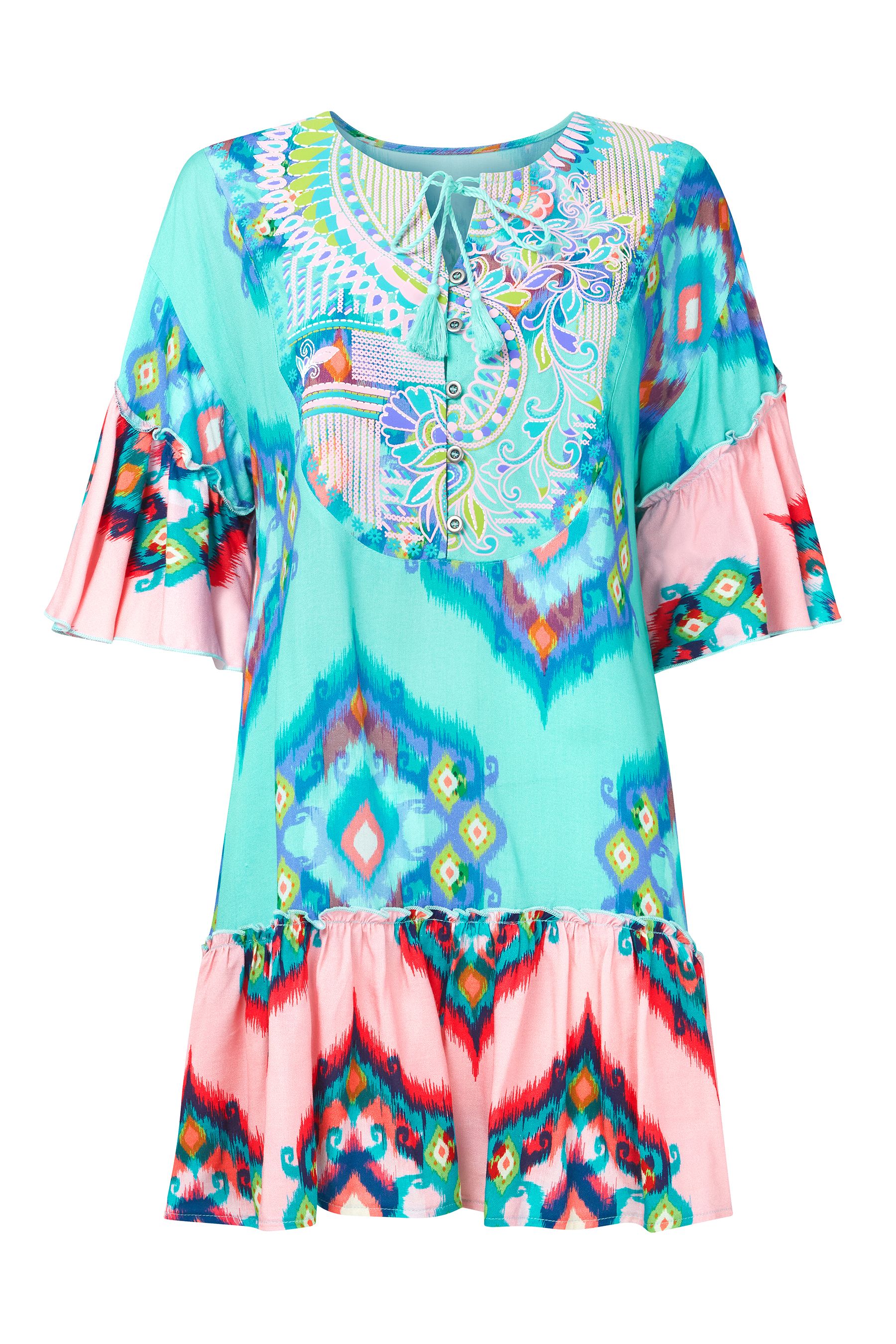 Buy Joe Browns Blue Beach Party Tunic from Next Luxembourg