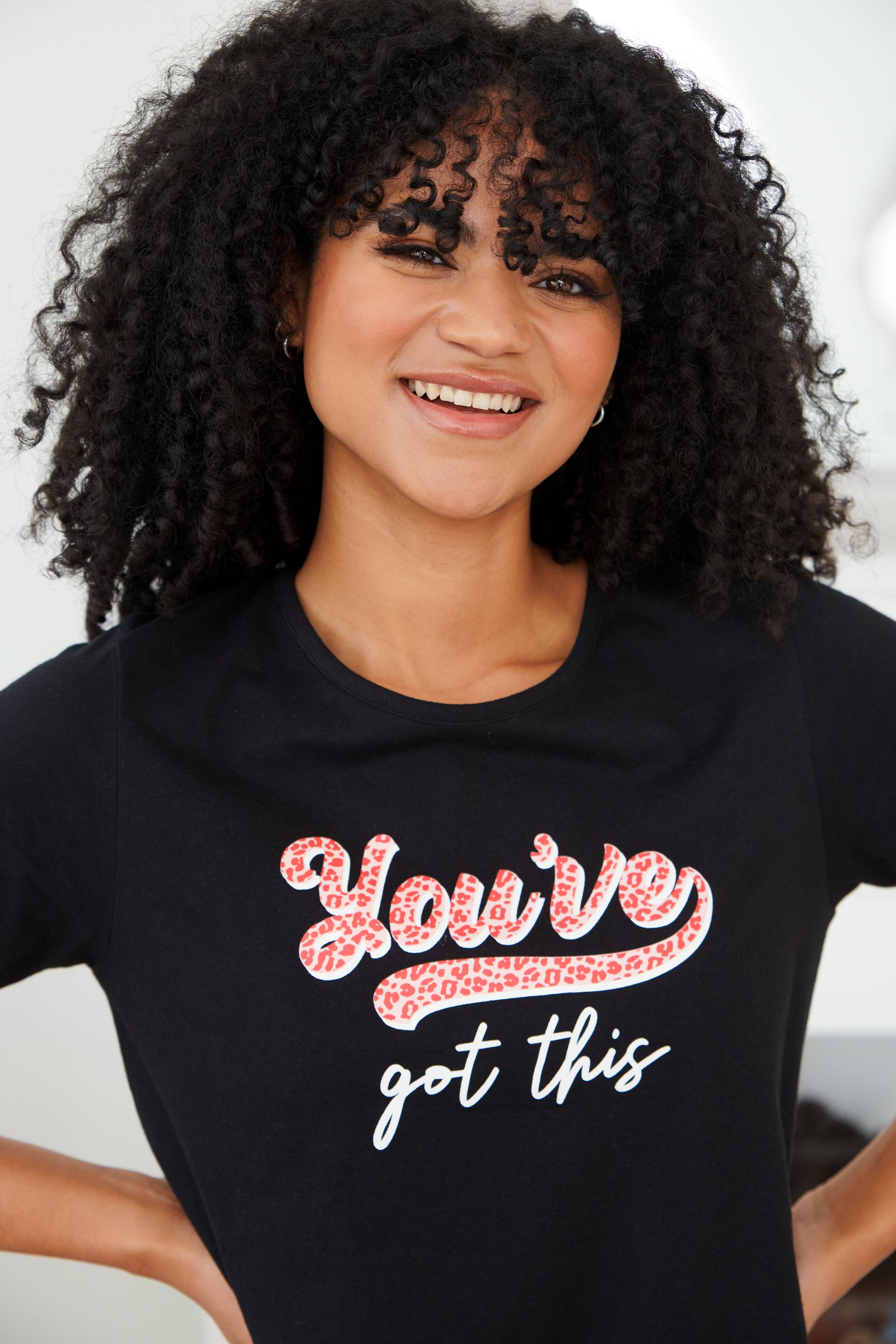 Buy Pour Moi Red You ve Got This Cotton Jersey Cropped Trouser Pyjama Set from Next Luxembourg