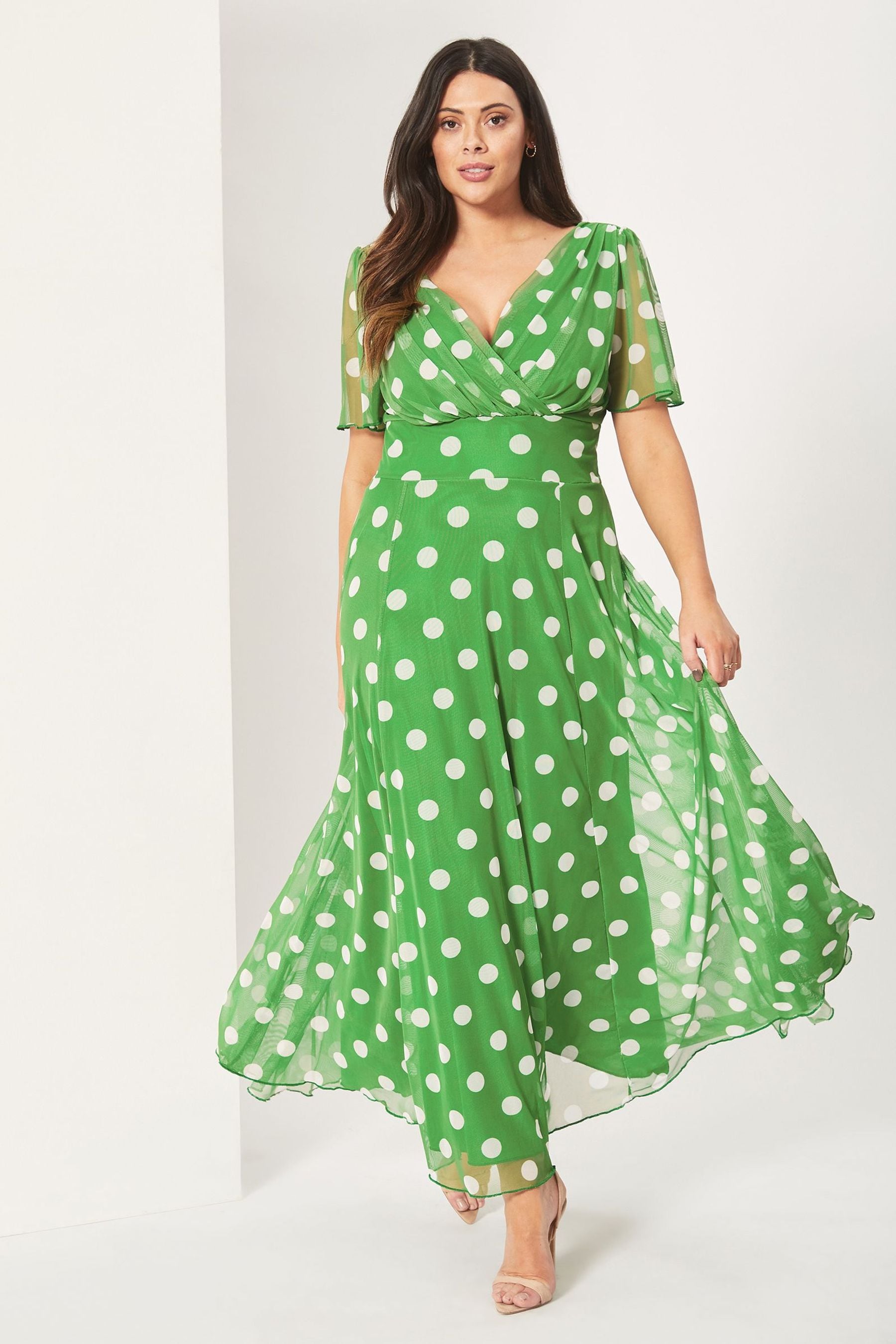 Scarlett and jo polka dot dress cheap