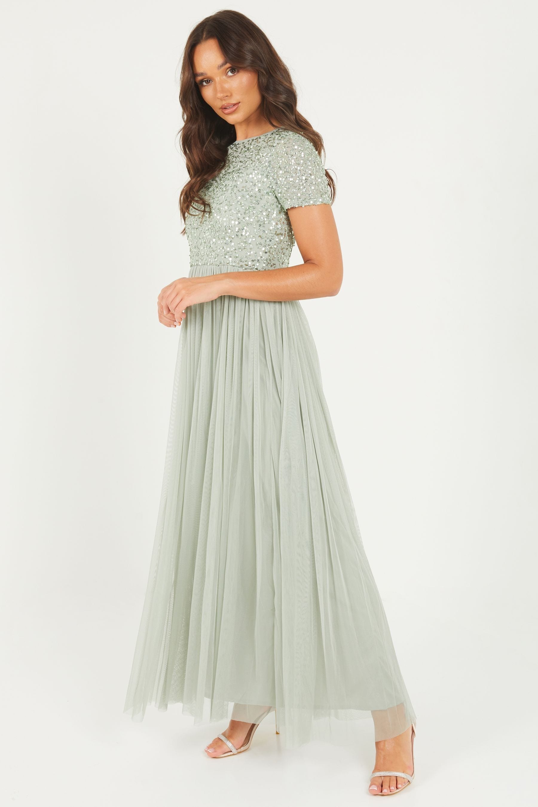 Quiz embellished maxi dress cheap