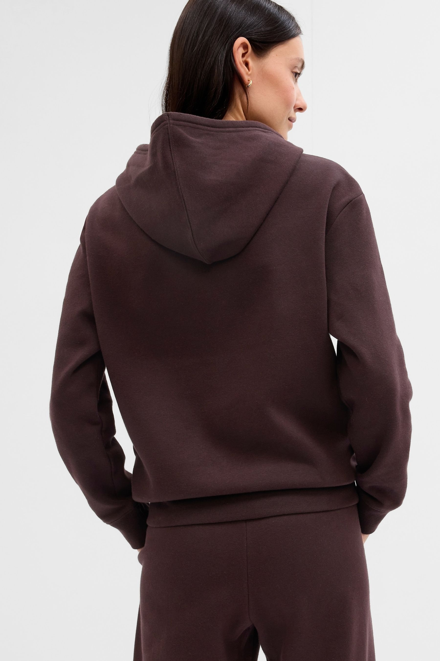 Brown gap hoodie store