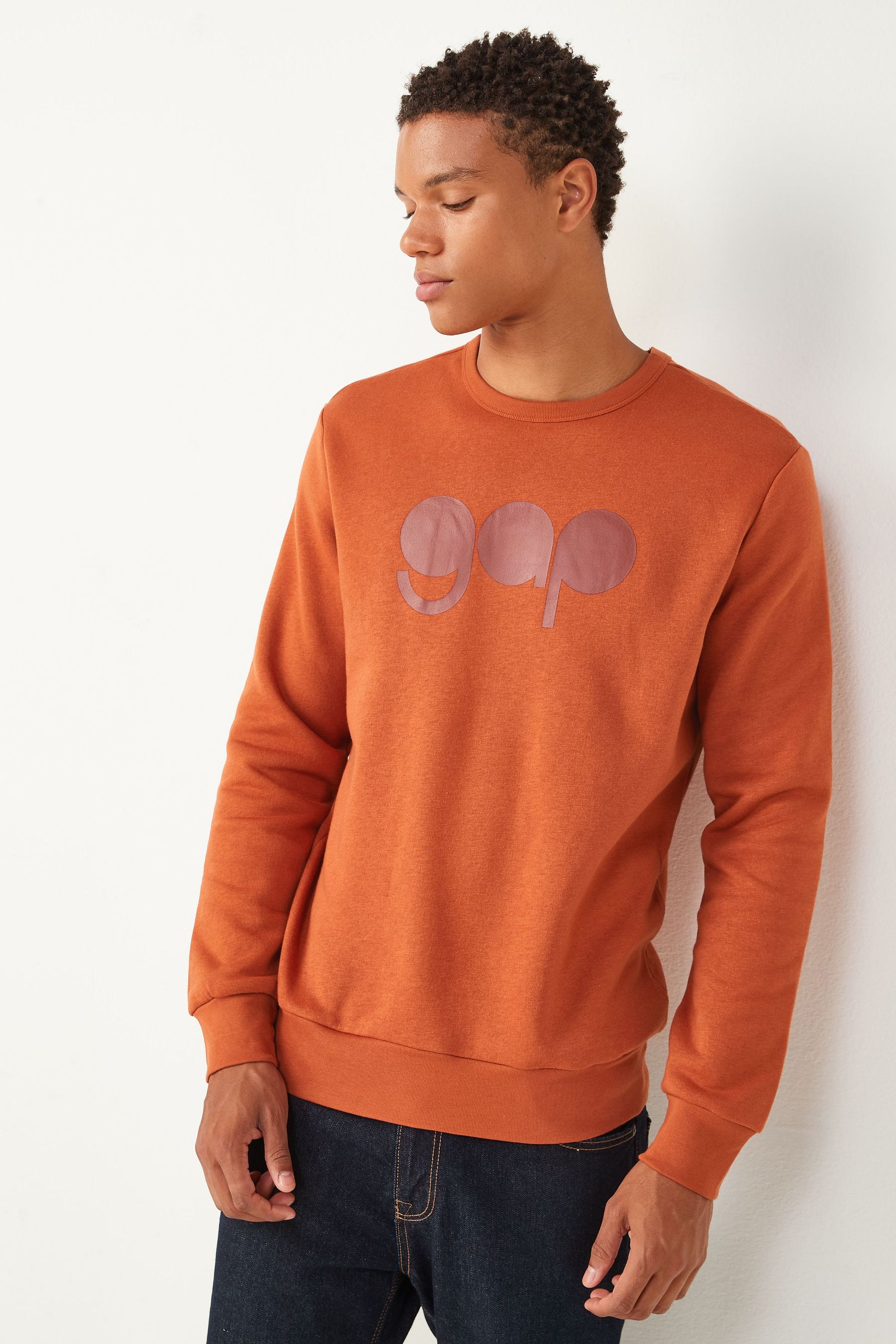Gap orange sweatshirt outlet