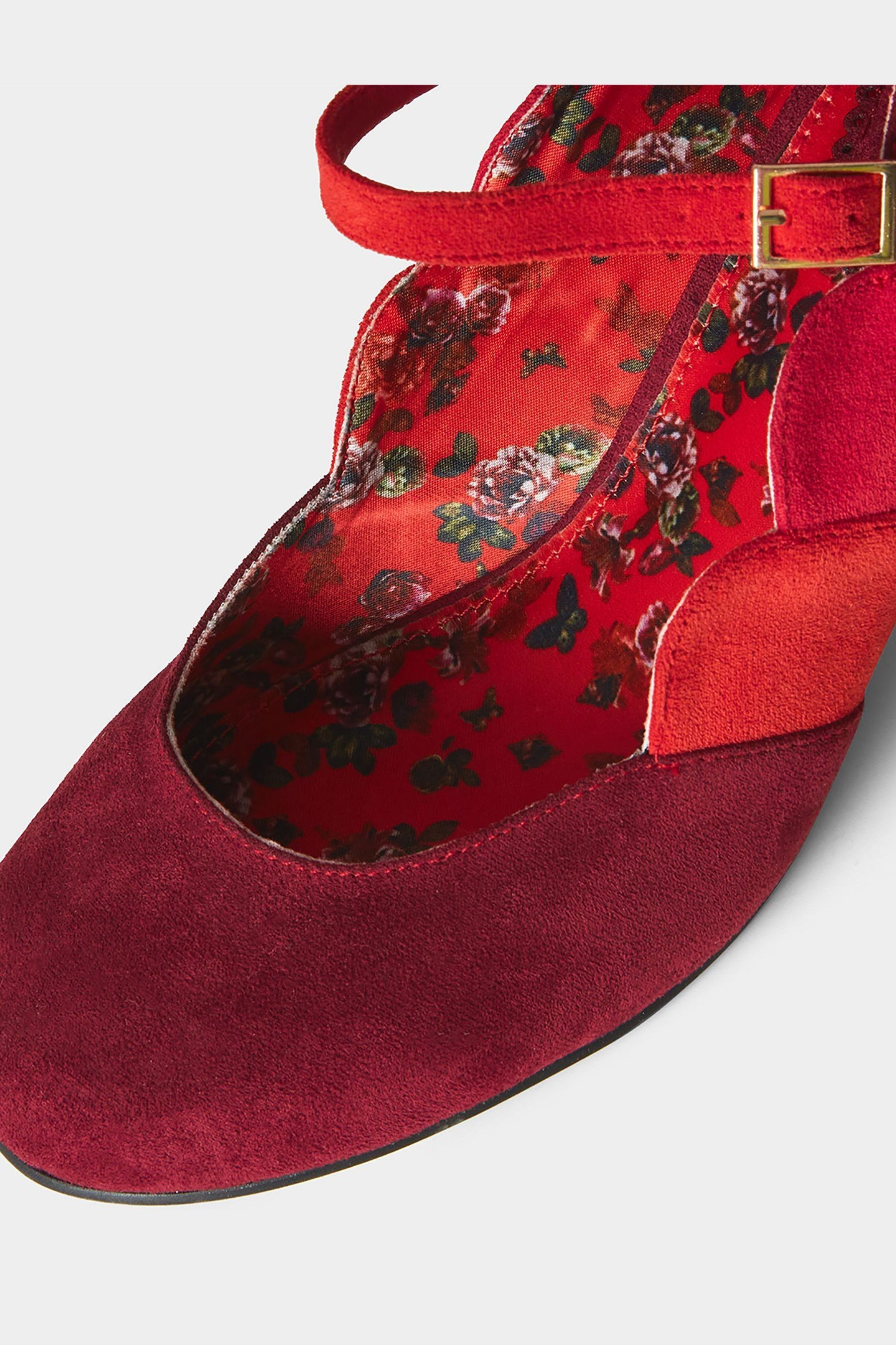 Joe browns red shoes top