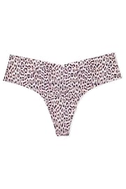 Victoria's Secret Purest Pink Instincts Printed Thong Knickers - Image 3 of 3
