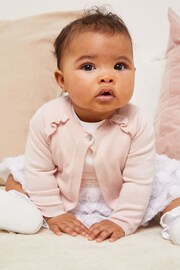 Lipsy Pink Occasion Bolero (0mths-6yrs) - Image 3 of 7