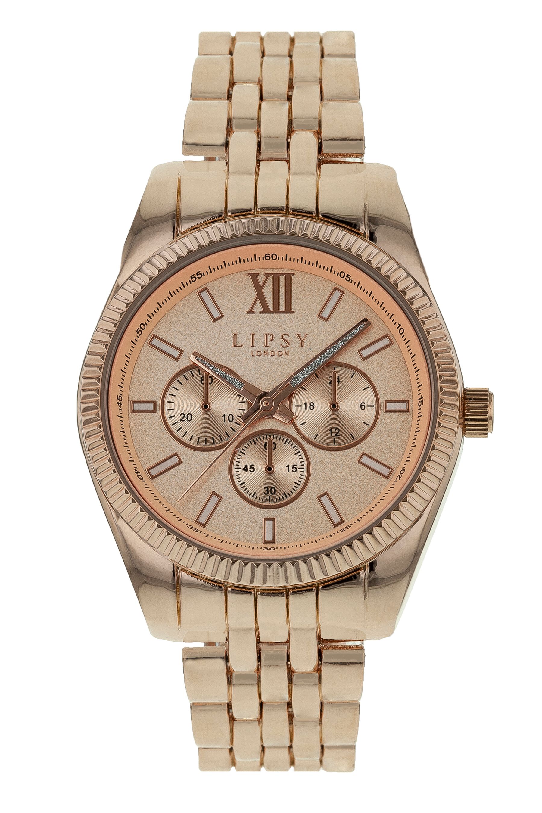 Buy Lipsy Rose Gold Metal Watch from the Next UK online shop
