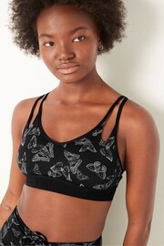 Victoria's Secret PINK Black Ultimate Strappy back Lightly Lined Bra - Image 3 of 4