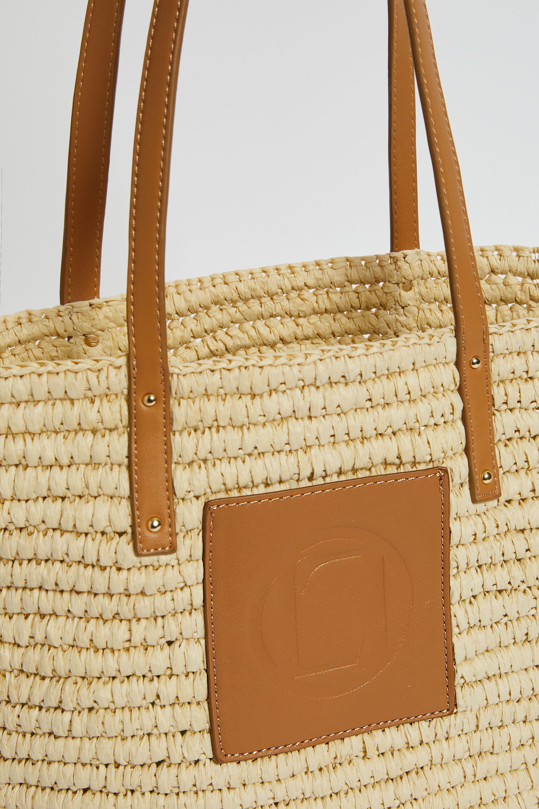Buy Lipsy Brown Raffia Straw Beach Bag from Next Luxembourg