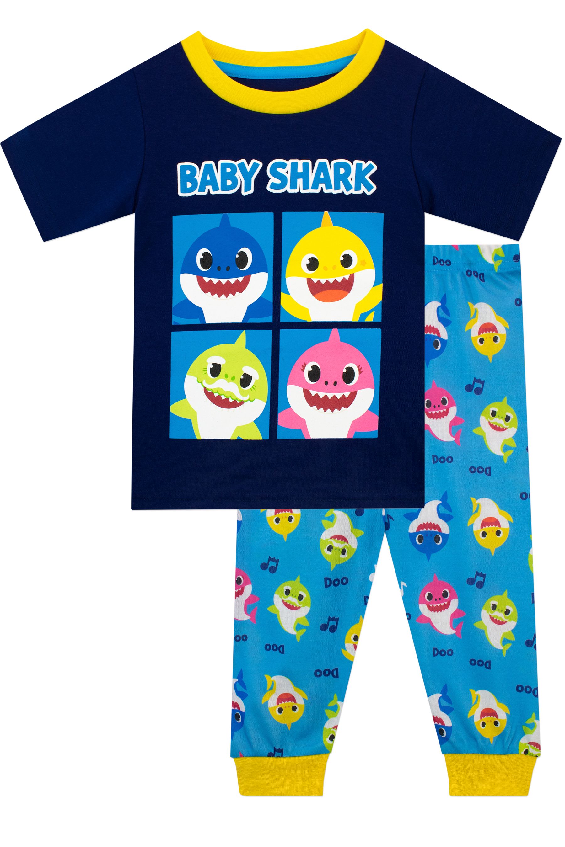 Personalised baby shark pyjamas 2025