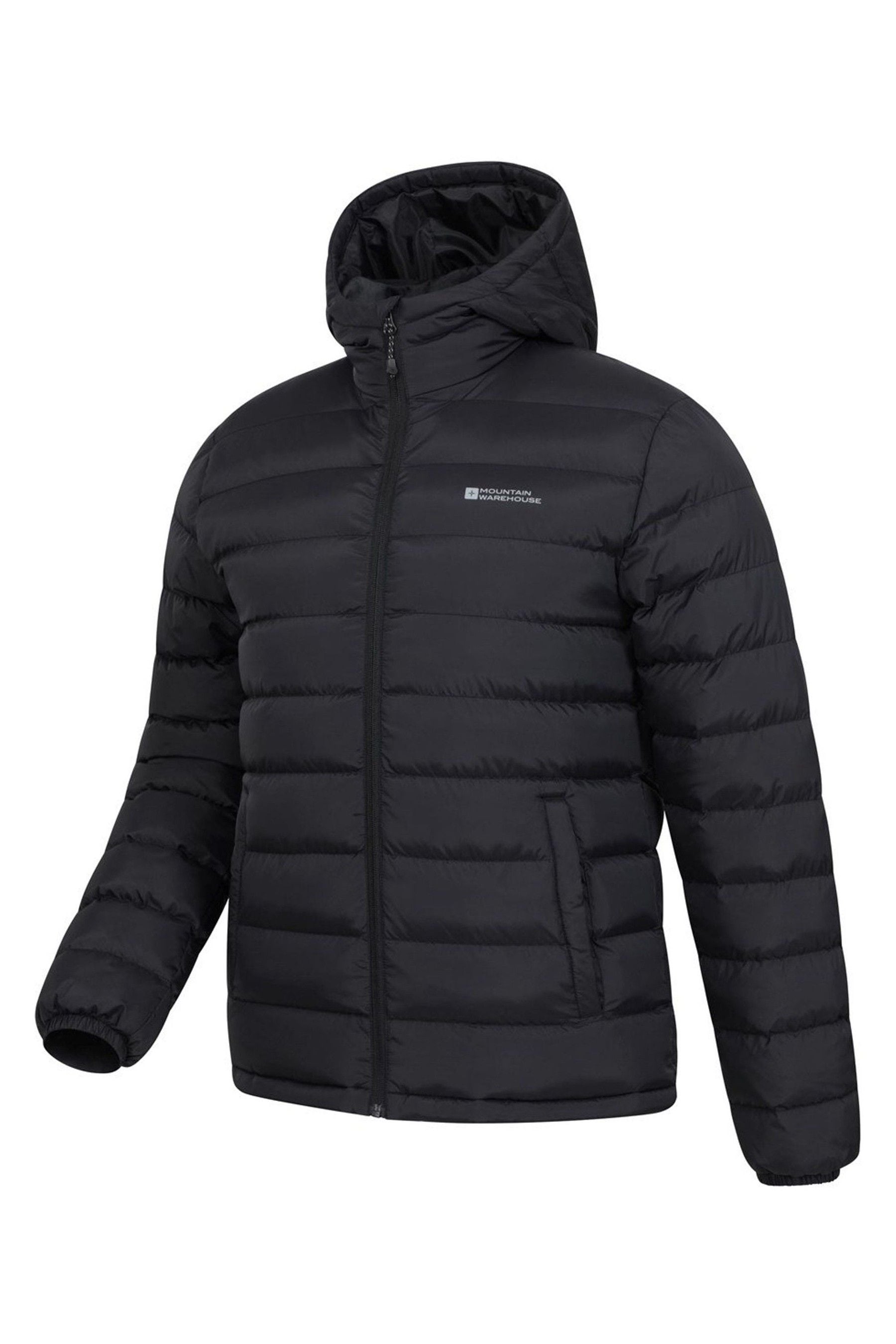 Buy Mountain Warehouse Black Seasons Padded Jacket Mens from Next Luxembourg