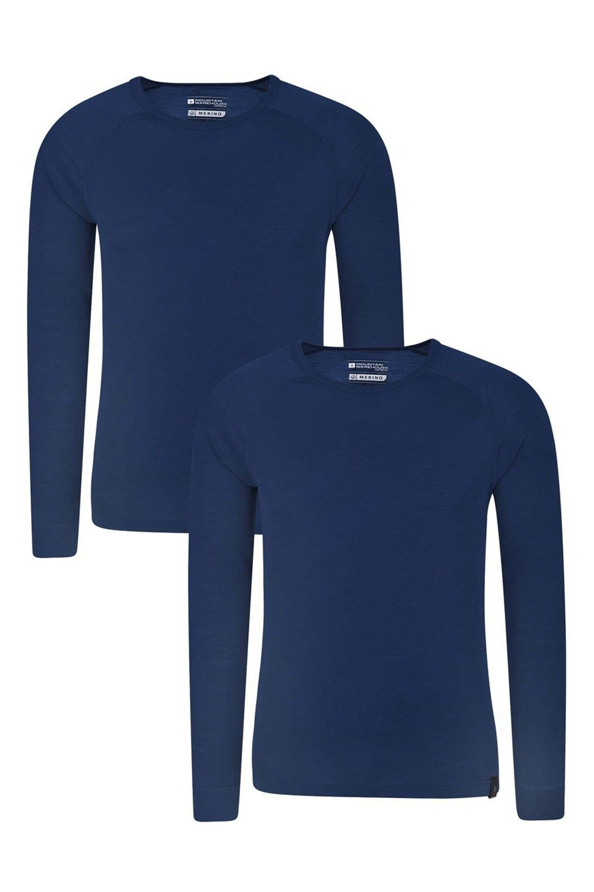Mountain Warehouse Blue Merino Thermal Top Multipack - Image 1 of 2