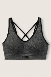 Victoria's Secret PINK Pure Black PINK Active Seamless Air Medium Impact Sports Bra - Image 4 of 4