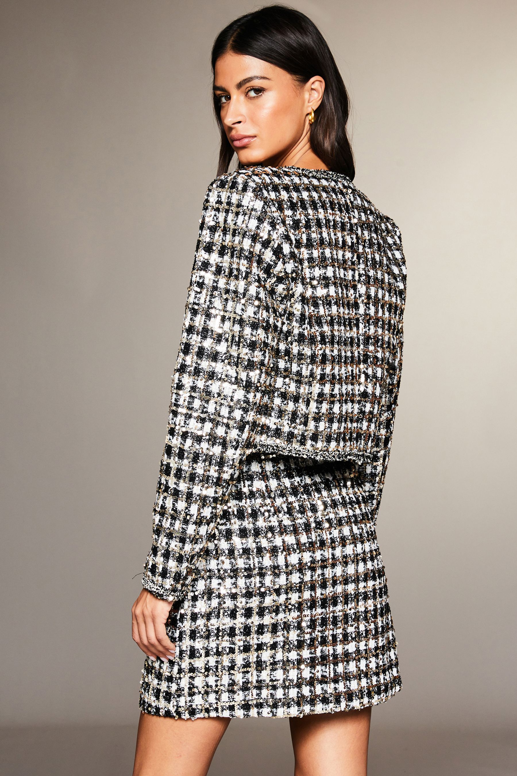 Lipsy tartan blazer hotsell