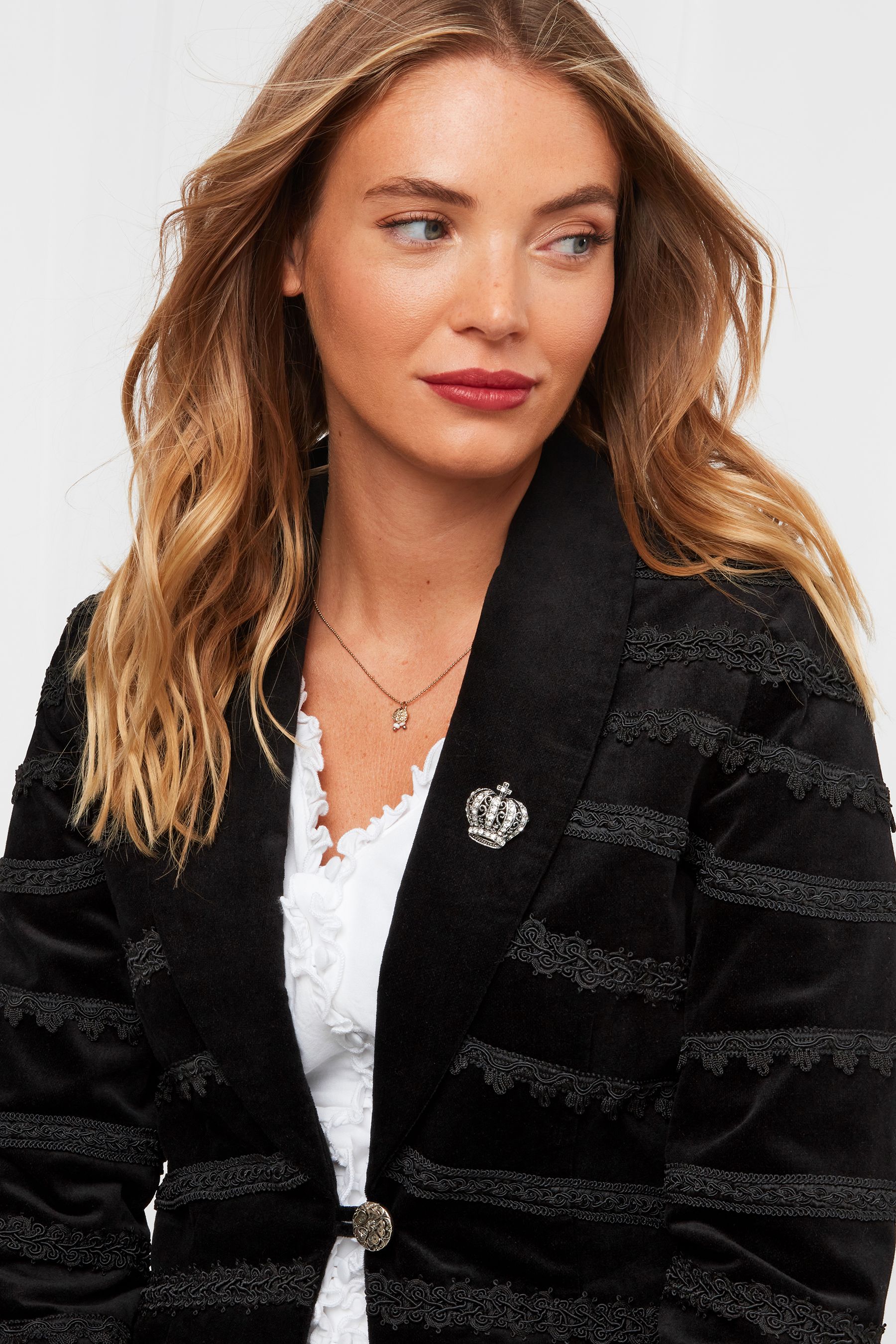 Blazer all black discount