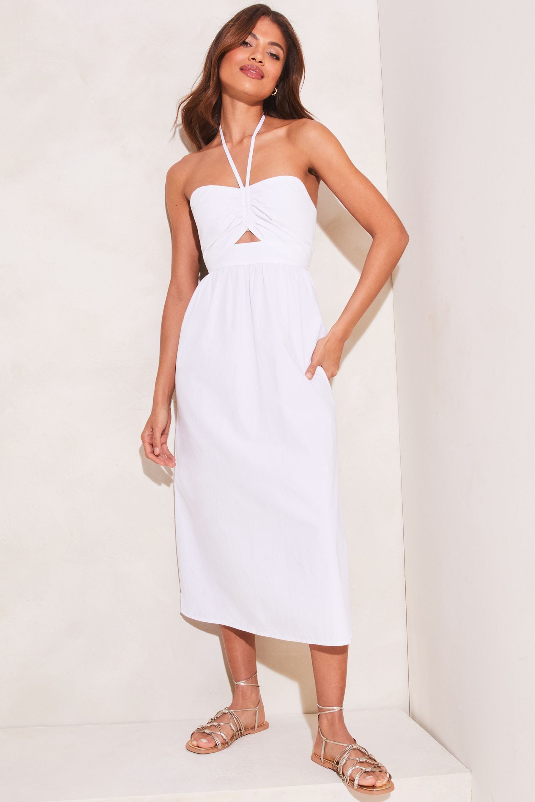 Next lipsy white dress discount
