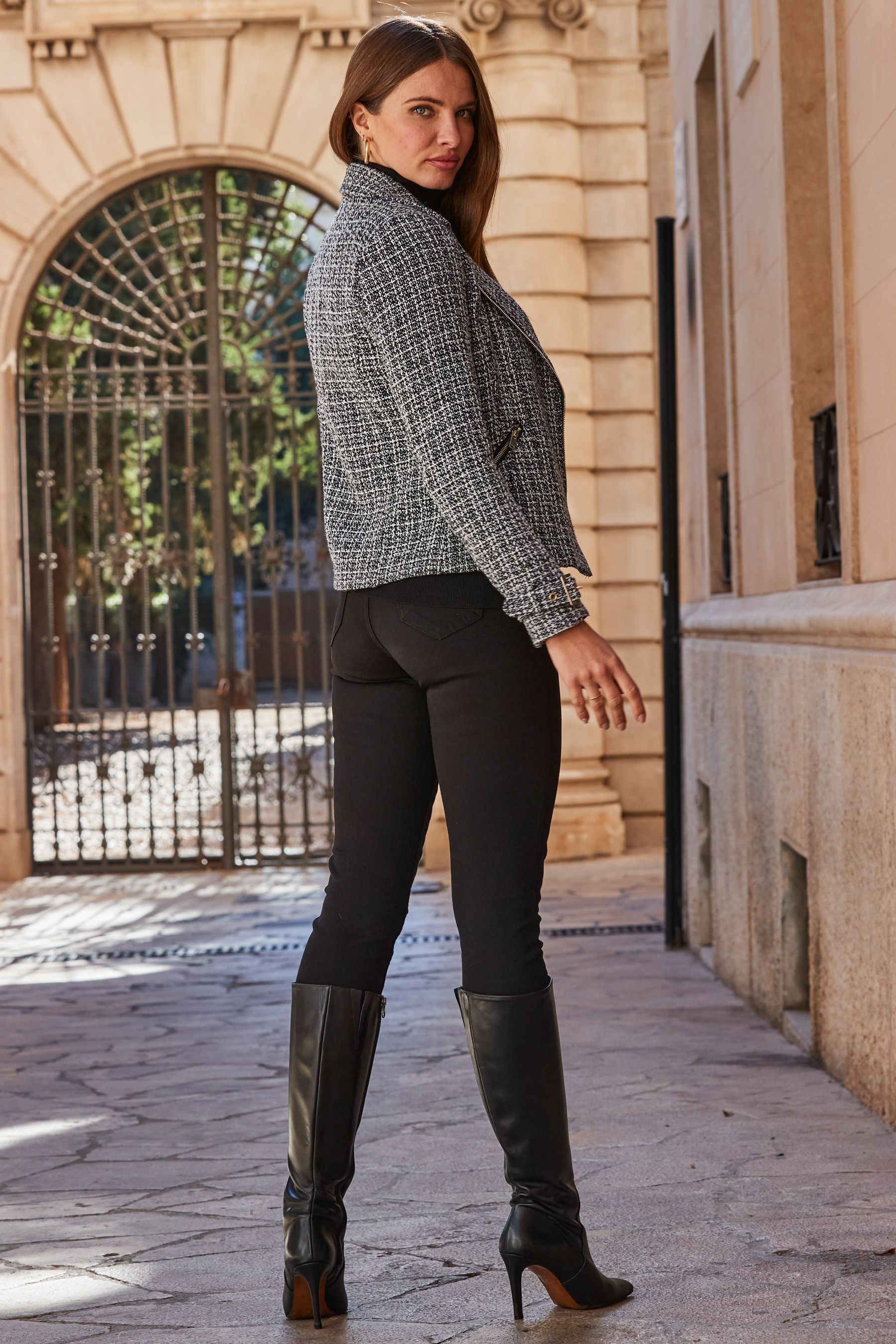 Tweed jeggings cheap