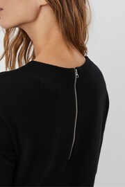 VERO MODA Black 3/4 Sleeve Knitted Dress - Image 4 of 5