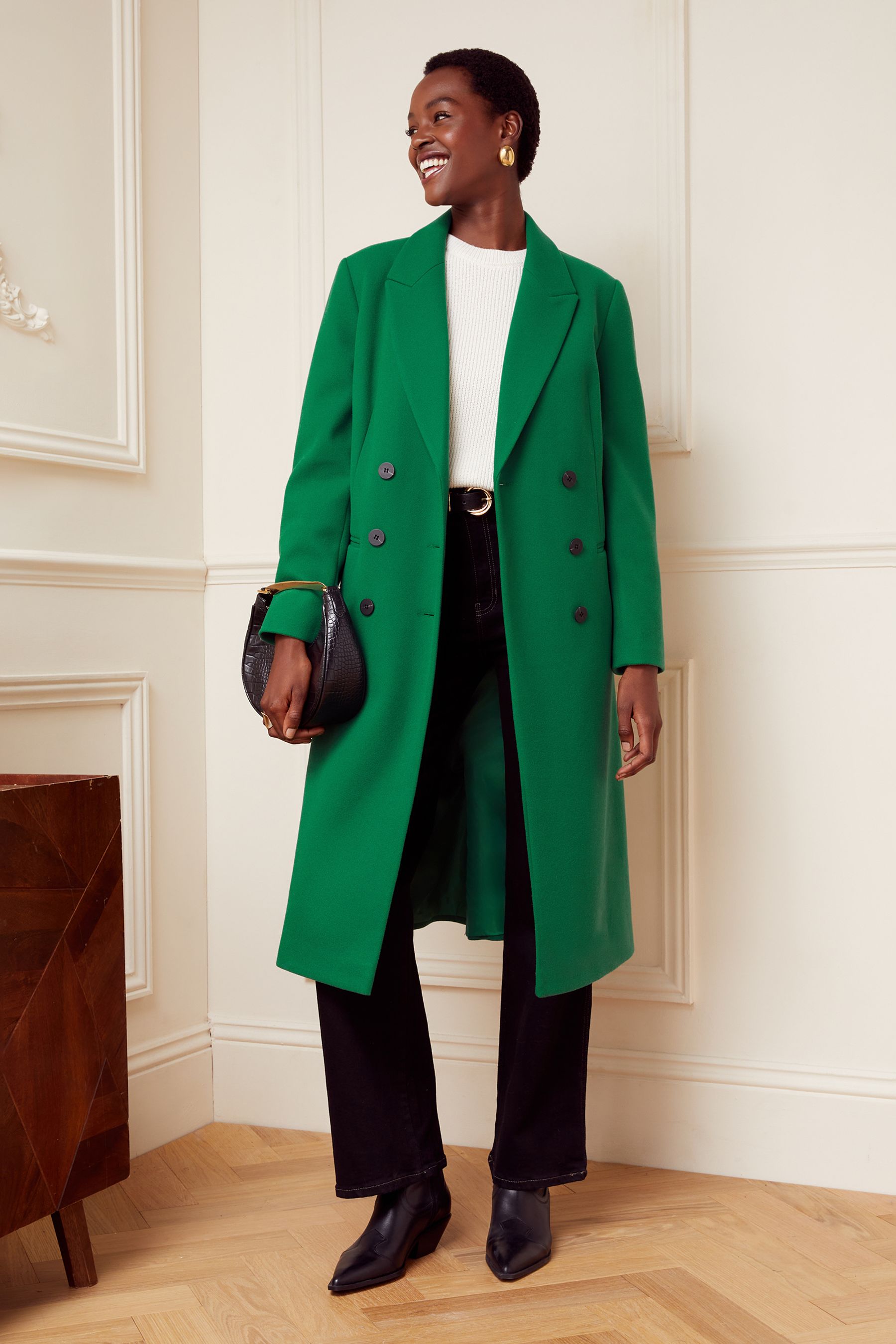 Green smart coat store