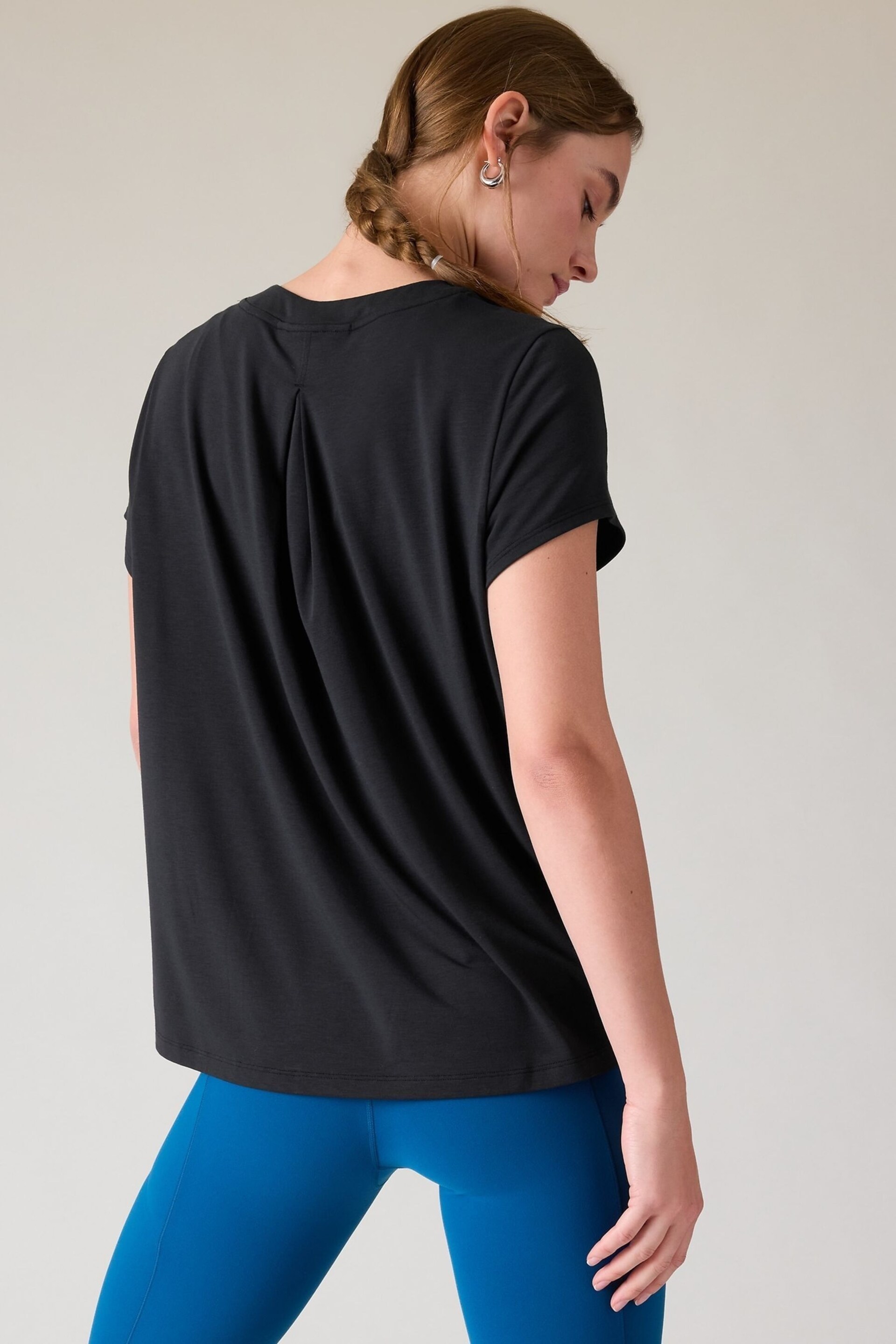 Athleta Black With Ease T-Shirt - Image 2 of 6