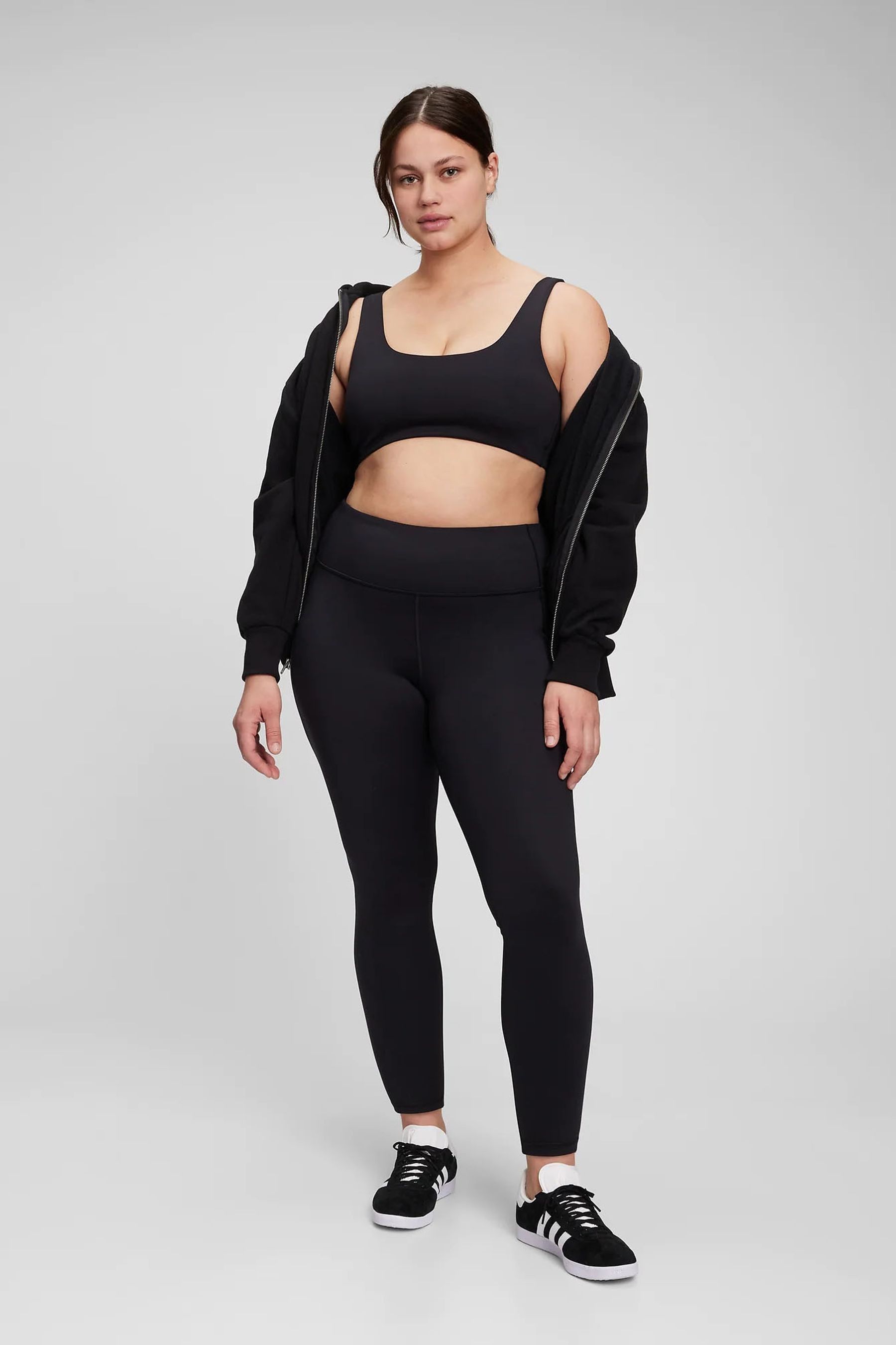 Buy Gap Black High Waisted Stretch Full Length Pocket Leggings from Next Luxembourg