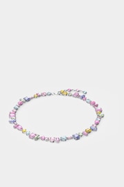 Swarovski Silver Gema Mixed Cuts Necklace - Image 1 of 5