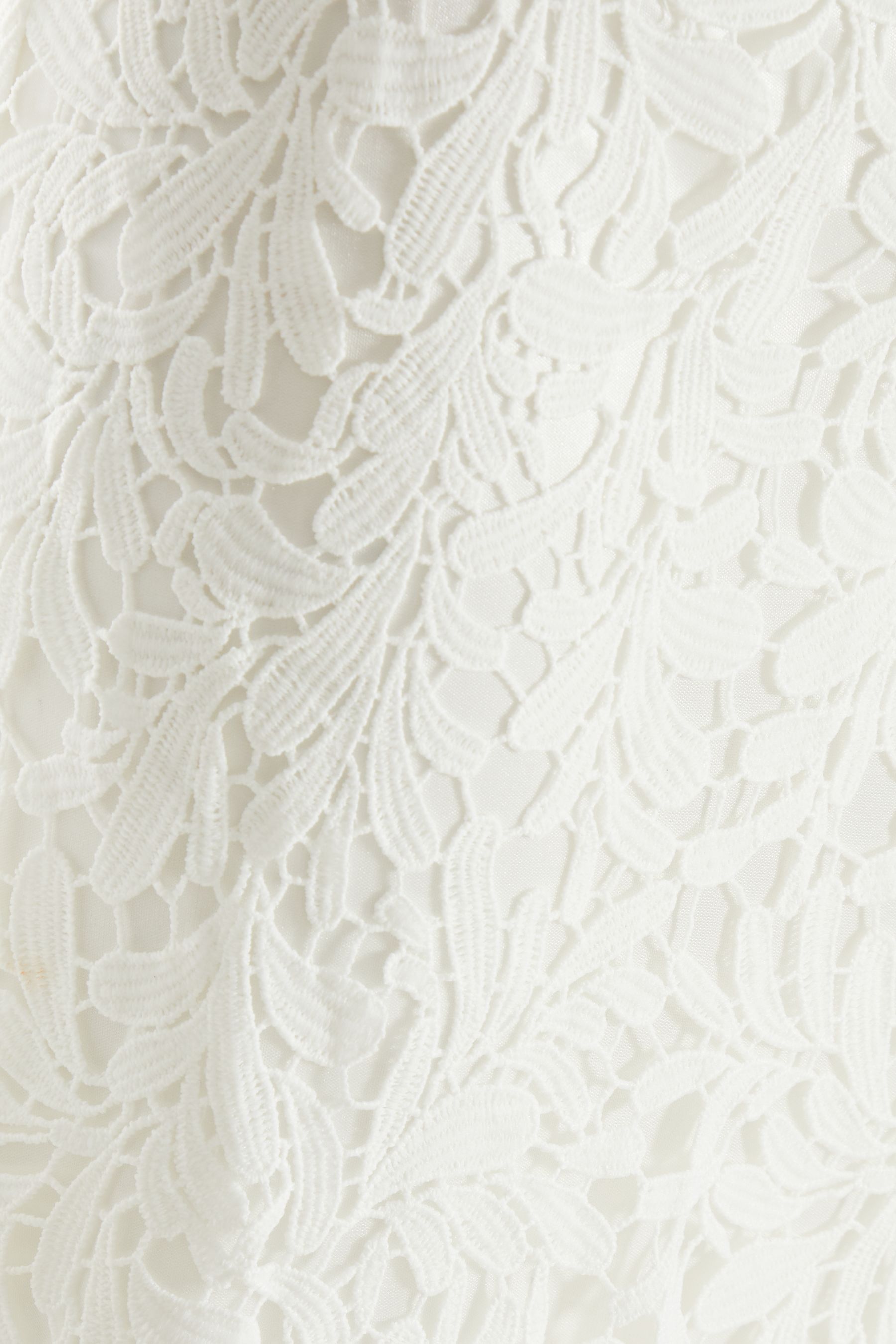 Buy Quiz White Lace Bardot Midi Dress from Next Luxembourg