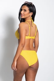 Pour Moi Yellow Coast Bikini Brief - Image 3 of 5
