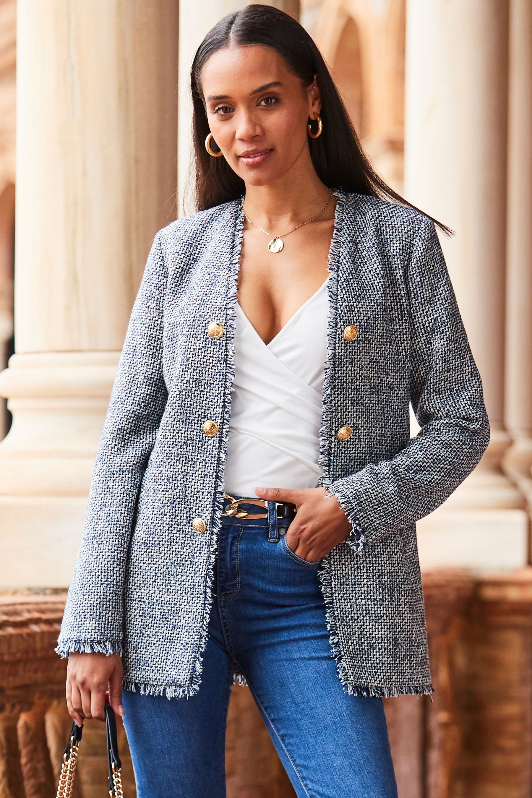 Longline boucle jacket 2025
