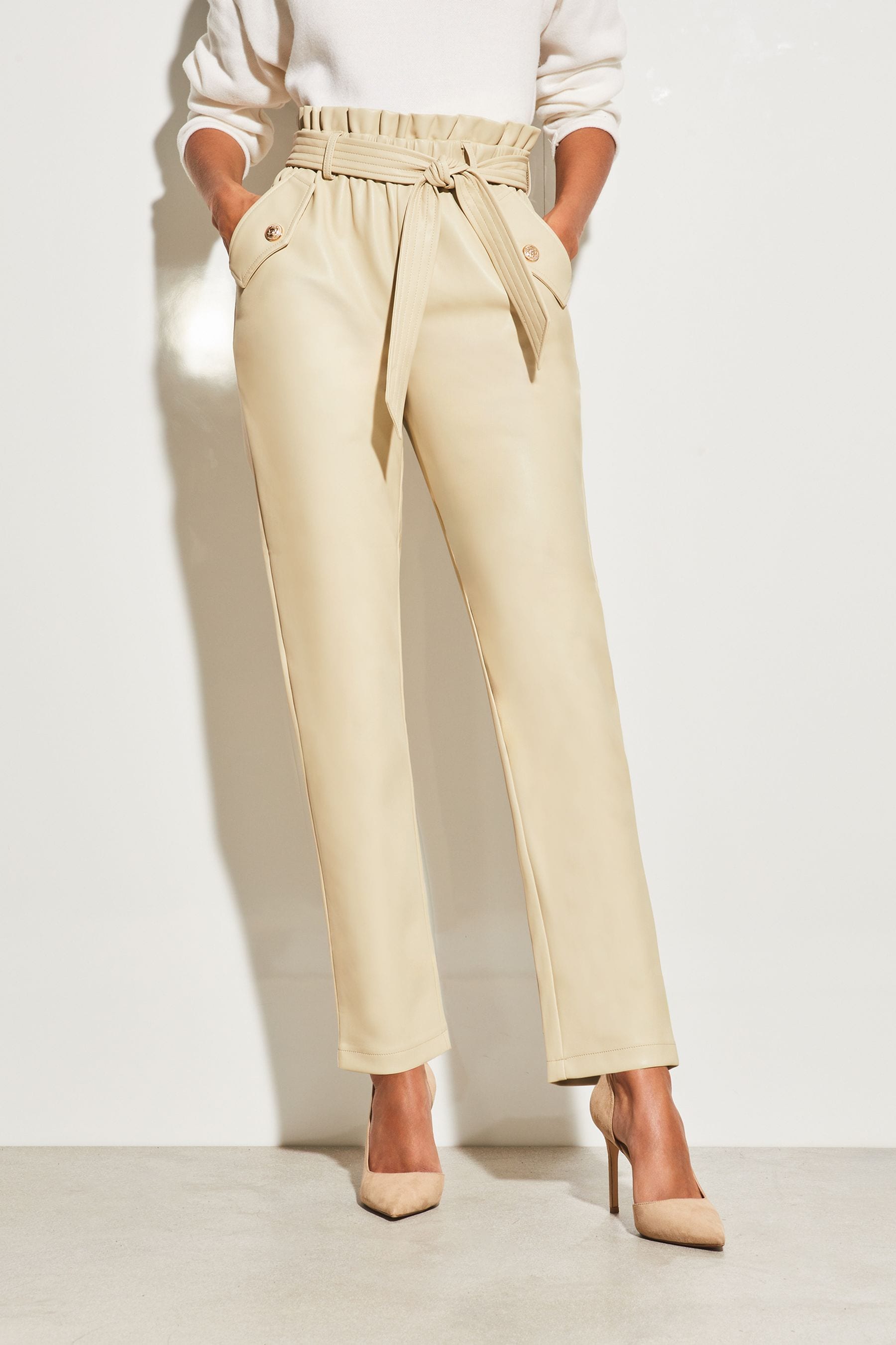 Next paperbag trousers store