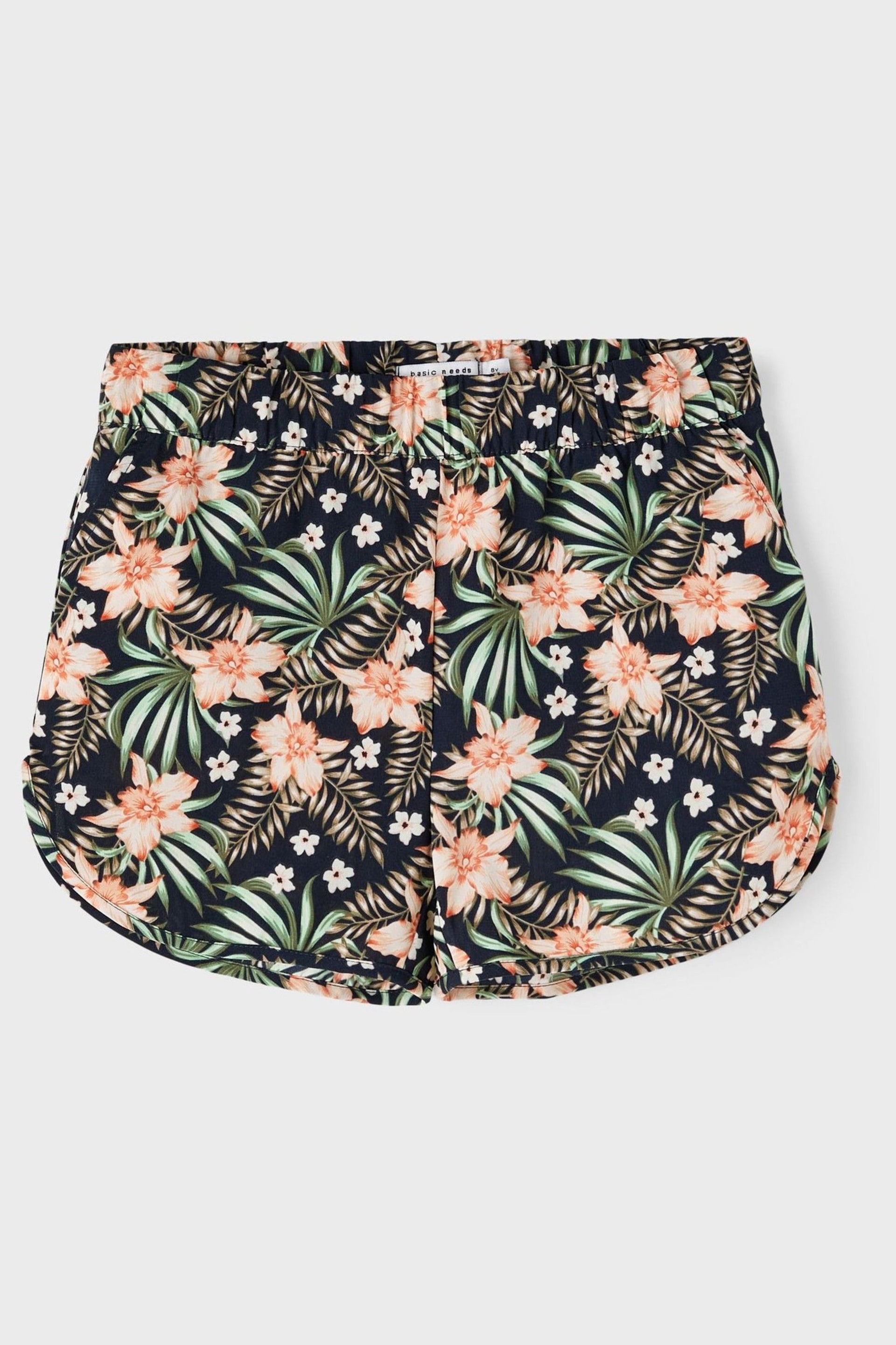 Name It blue Elasticated Woven Shorts - Image 1 of 3