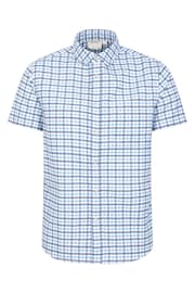 Mountain Warehouse Blue Sedum Easy Care Shirt -  Mens - Image 1 of 5