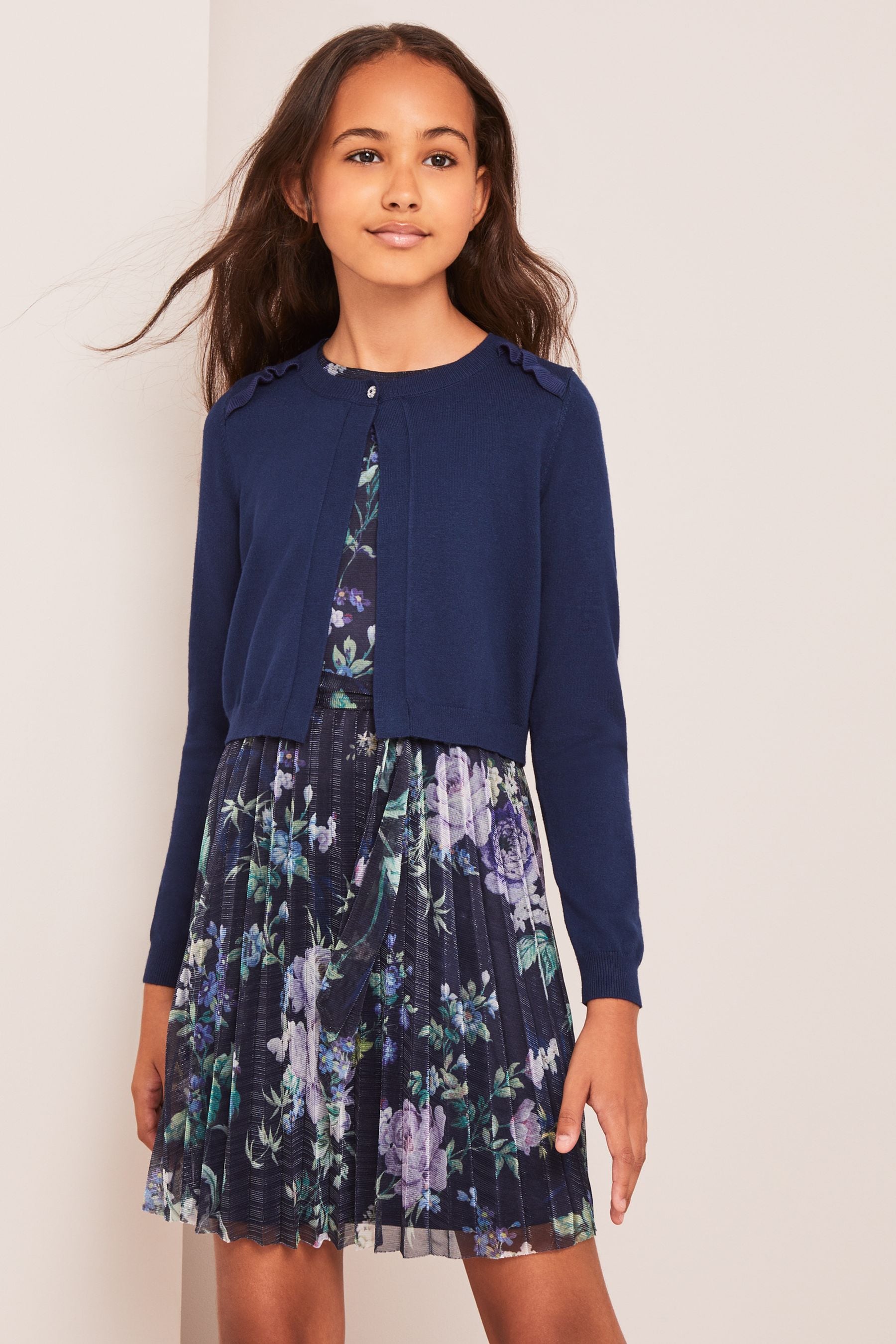 Buy Lipsy Navy Blue Occasion Bolero Cardigan 5 16yrs from the Next UK online shop