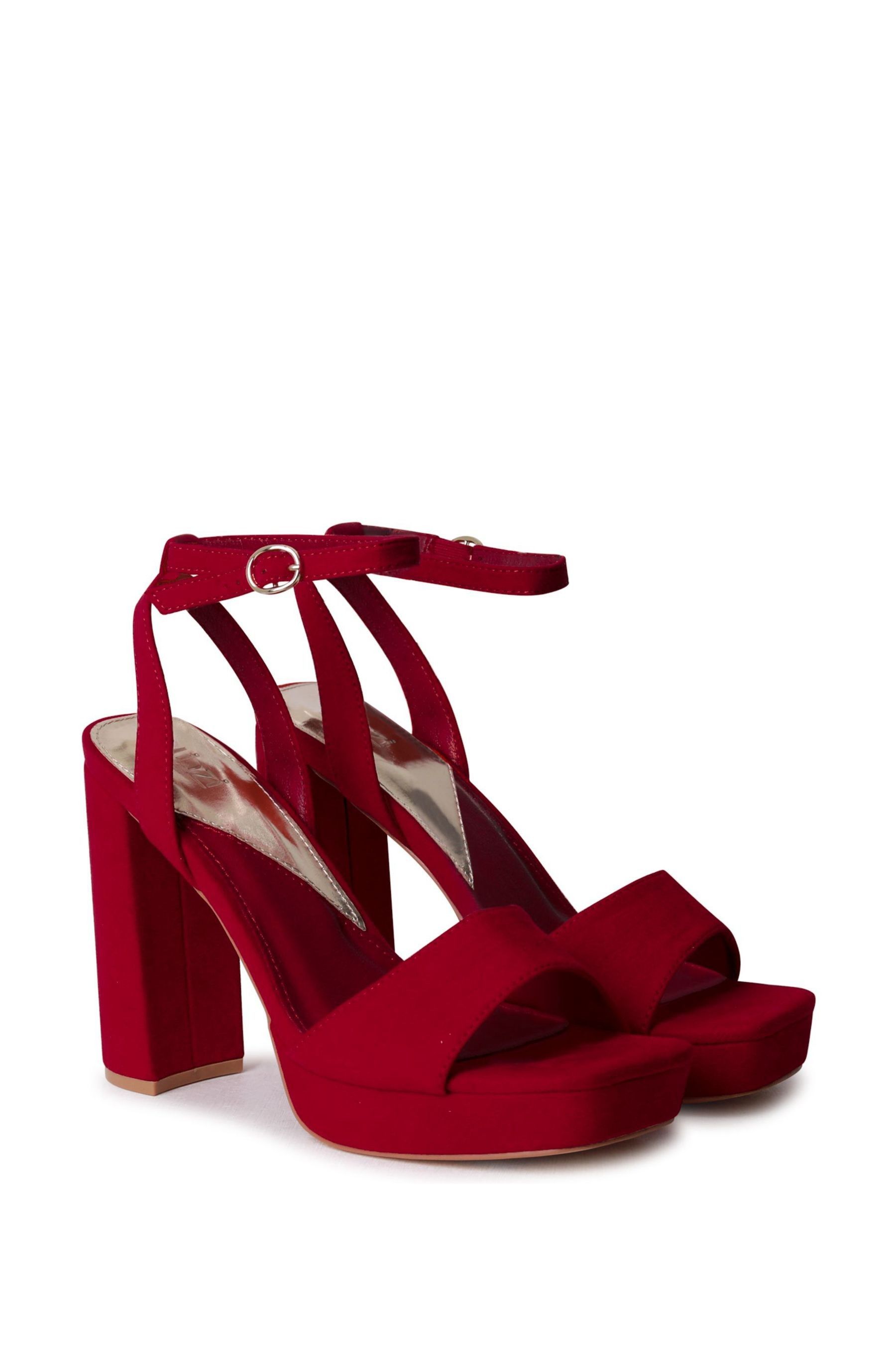Faux suede wraparound heels 2025