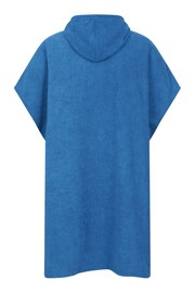 Mountain Warehouse Blue Driftwood Mens Poncho Changing Robe - Image 3 of 5
