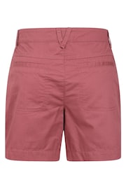 Mountain Warehouse Pink Bayside 100% Organic Cotton Womens Shorts - Image 3 of 6