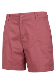 Mountain Warehouse Pink Bayside 100% Organic Cotton Womens Shorts - Image 4 of 6