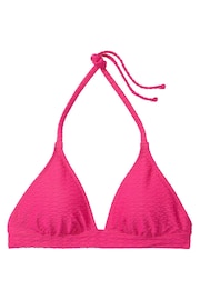 Victoria's Secret Forever Pink Fishnet Halter Swim Bikini Top - Image 3 of 3