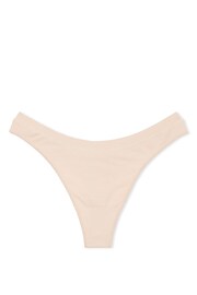 Victoria's Secret PINK Marzipan Nude Seamless Thong Knickers - Image 3 of 3