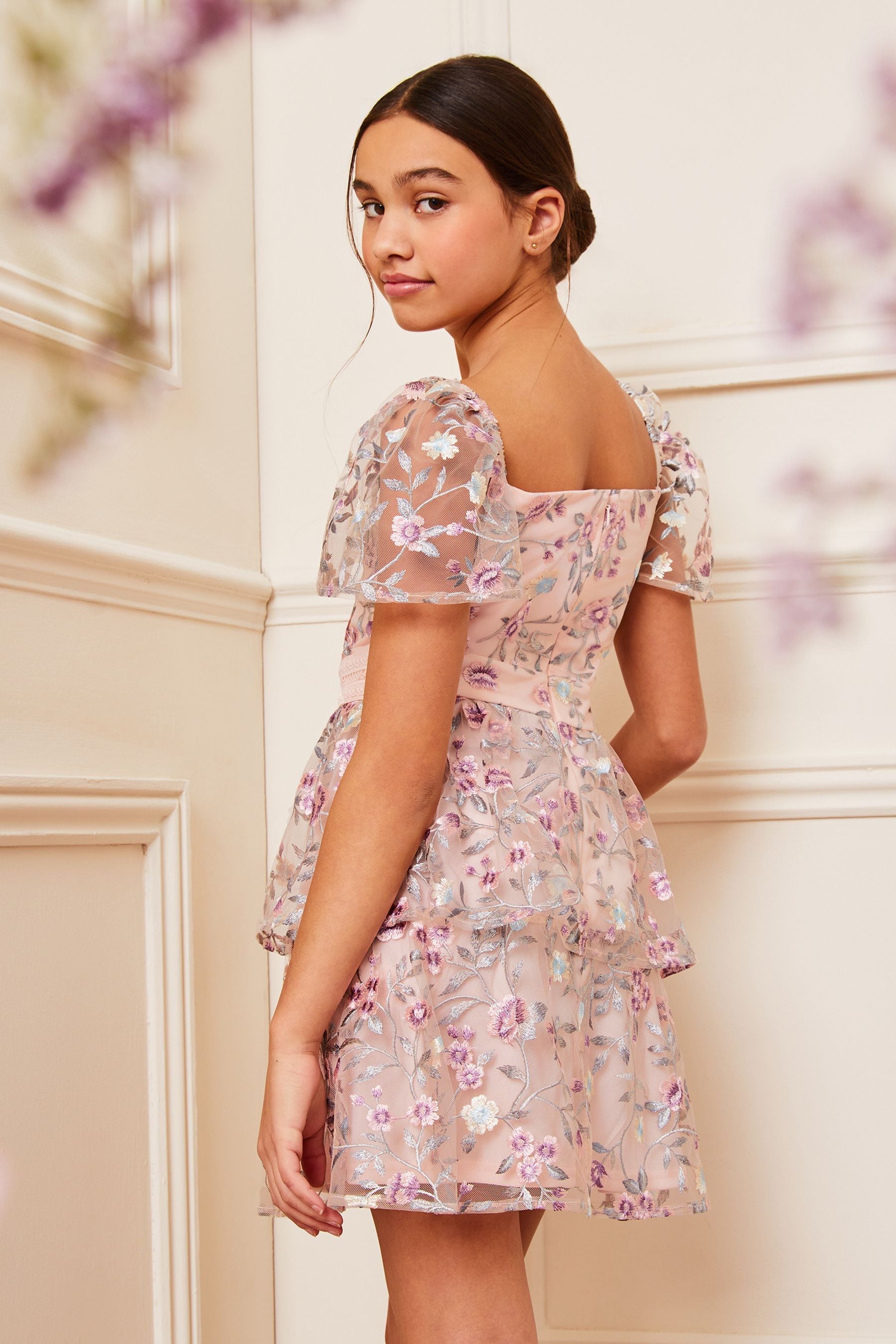 Lipsy embroidered dress 2025