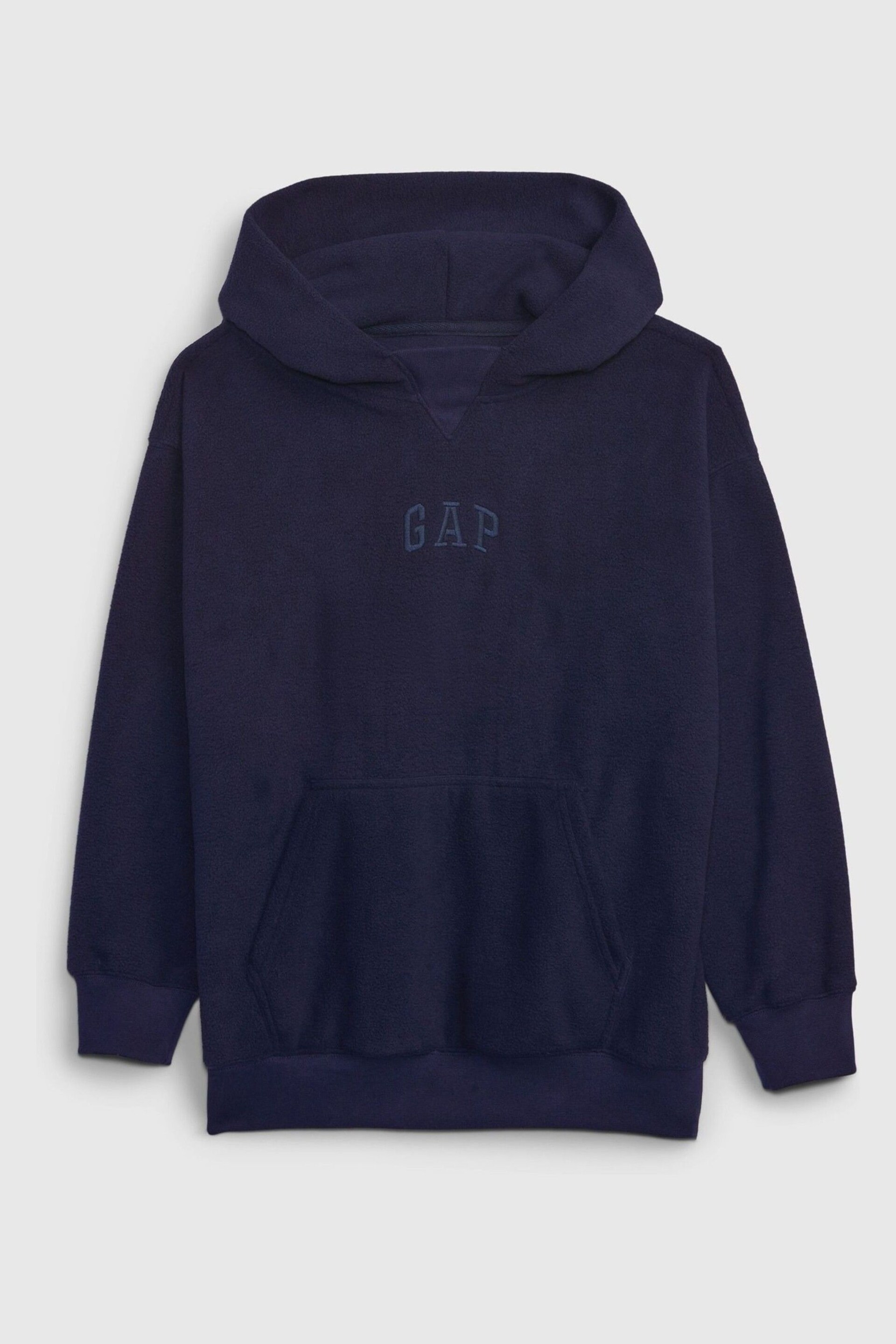 Gap Blue Mini Logo Pullover Hoodie - Image 1 of 1