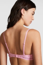 Victoria's Secret PINK Pink Bubble Heart Script Push Up Bra - Image 2 of 3